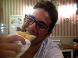 Selfie Creperia Stacco Bari